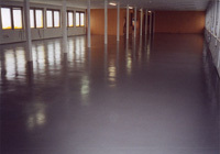 Industrial poured floors